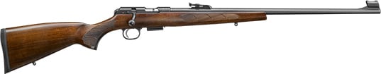 CZ 457 Lux .22 WMR 5rd Mag 24.8" Barrel Blued Walnut Stock