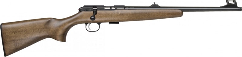 CZ 457 Scout .22LR Single Shot 16.5" Barrel Blued Beechwood Stock