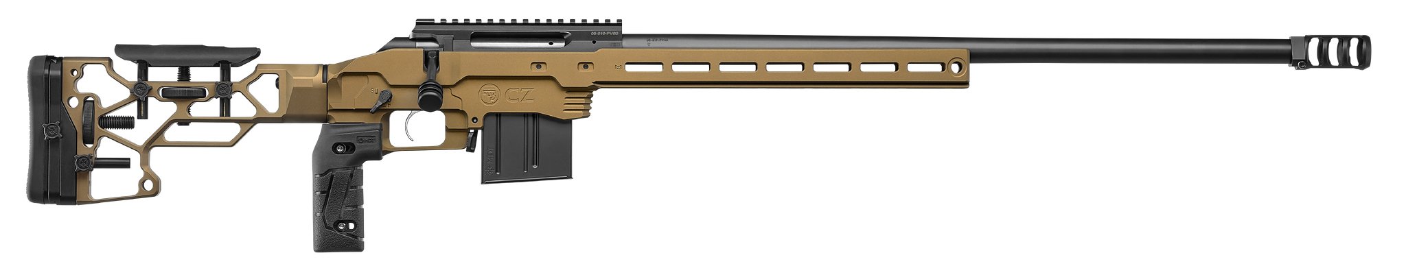 CZ 600+ MDT MDT ACC Premier Chassis 6mm Creedmoor Bronze Rifle