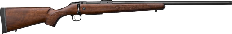CZ 600 Plus American 07729 Rifle .300 Win Mag 24" Threaded Barrel 3-Rd Bolt Action Adjustable Trigger Walnut