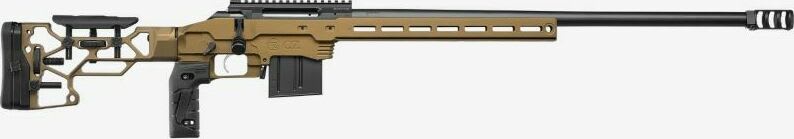 CZ 600+ TS2 MDT Deep Bronze 6mm Creedmoor Rifle 24" Barrel 5+1 Bolt-Action Threaded