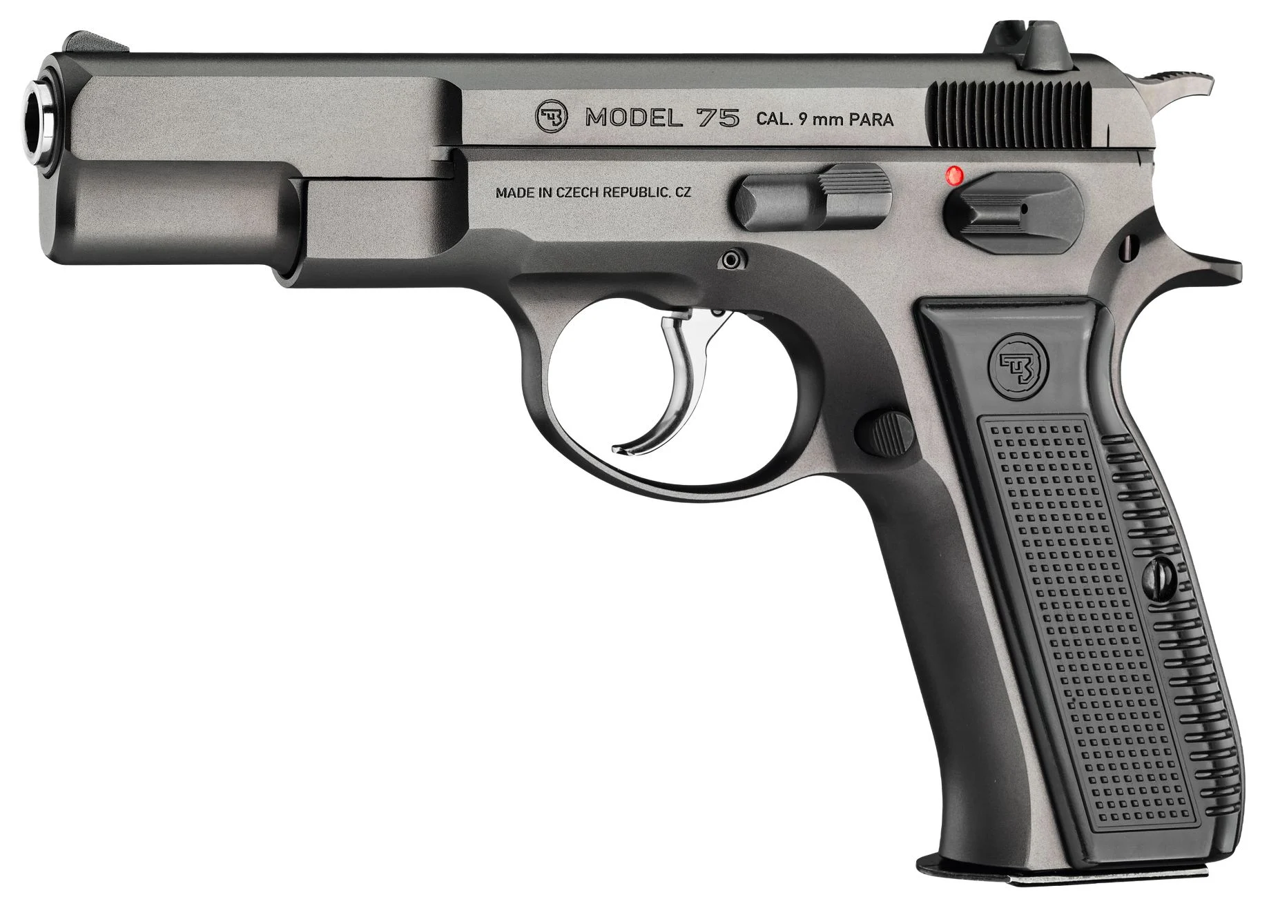 CZ 75 Legend 9mm Blue Steel Pistol