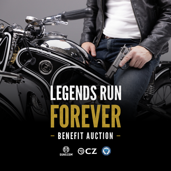 CZ 75 LEGEND AND CZ 1935 MOTORCYCLE BENEFIT AUCTION