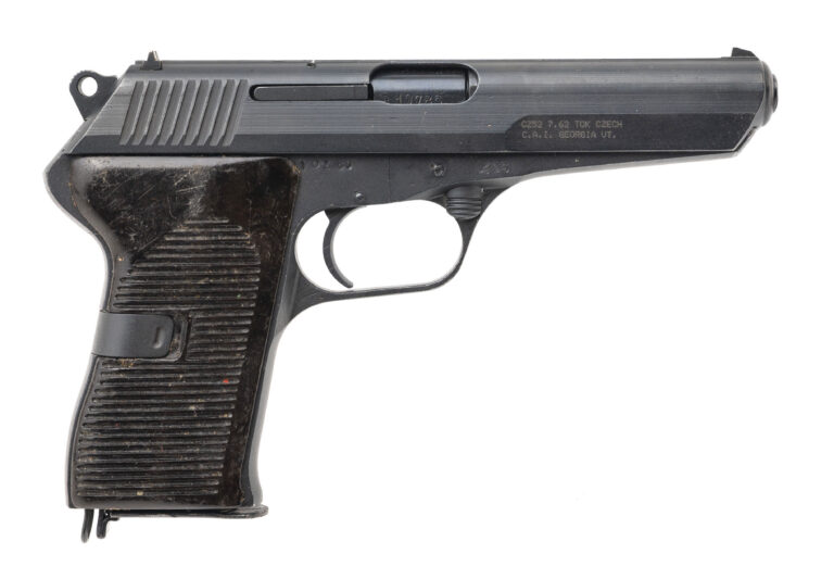 CZ Cold War Era CZ 52 semi-auto pistol 7.62 Tokarev