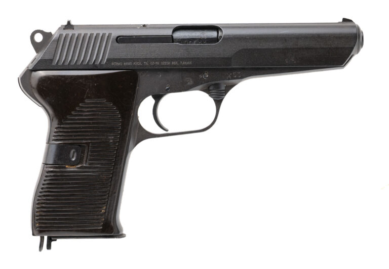 CZ Cold War-Era Czech CZ-52 Semi-Automatic Pistol 7.62x25mm Tokarev