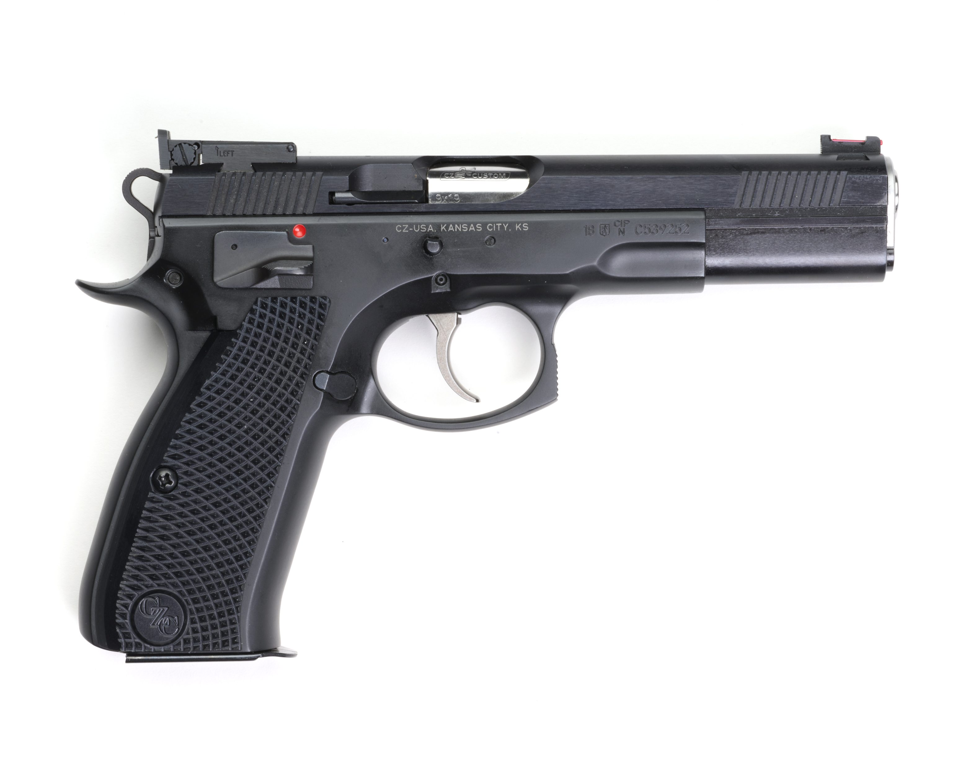 CZ CUSTOM 75 Bull Shadow Accu 9mm 5" 16rd Pistol - Black