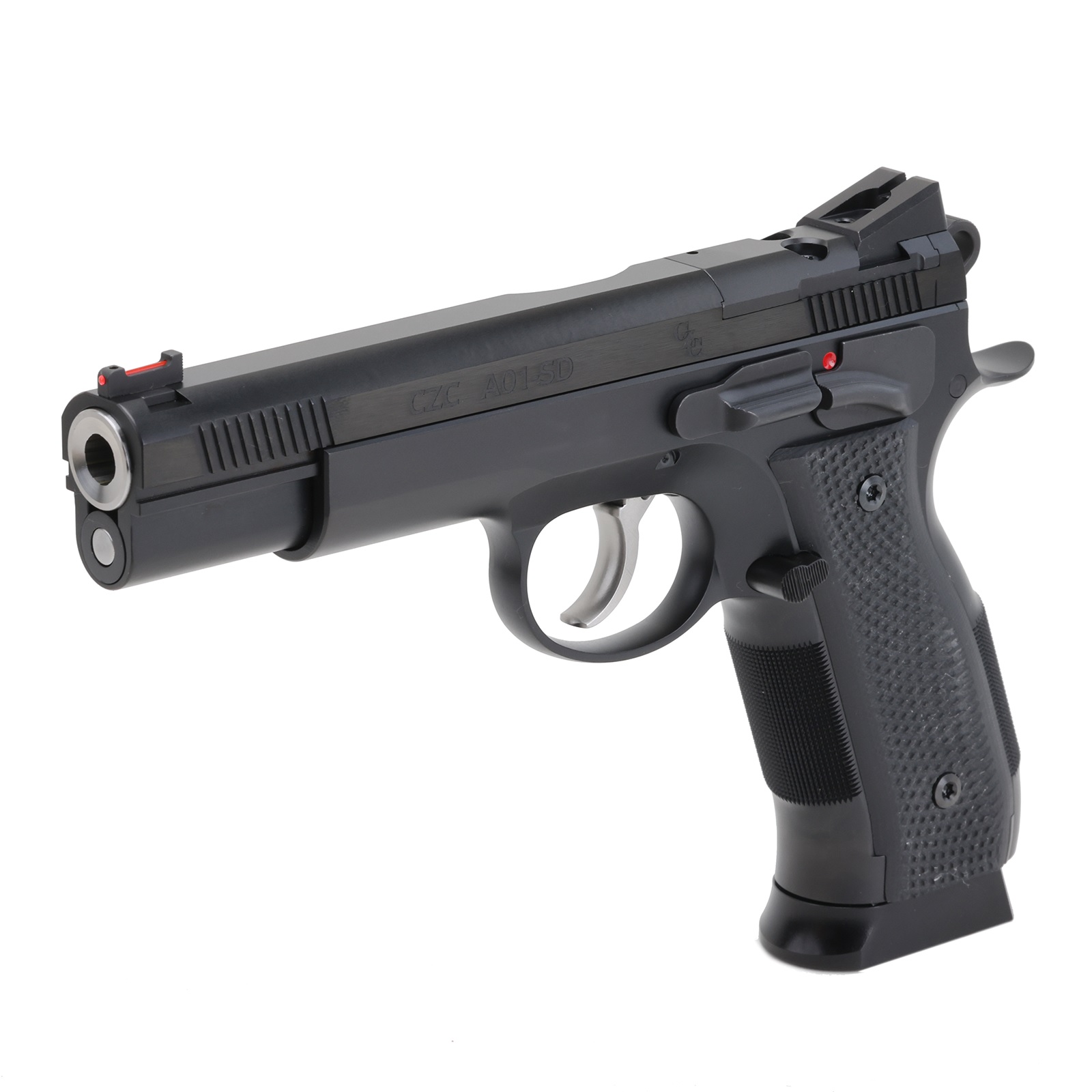 CZ CUSTOM A01 Short Dustcover 9mm 4.925" 19rd Optic Ready Pistol w/ Match-Grade Bull Barrel