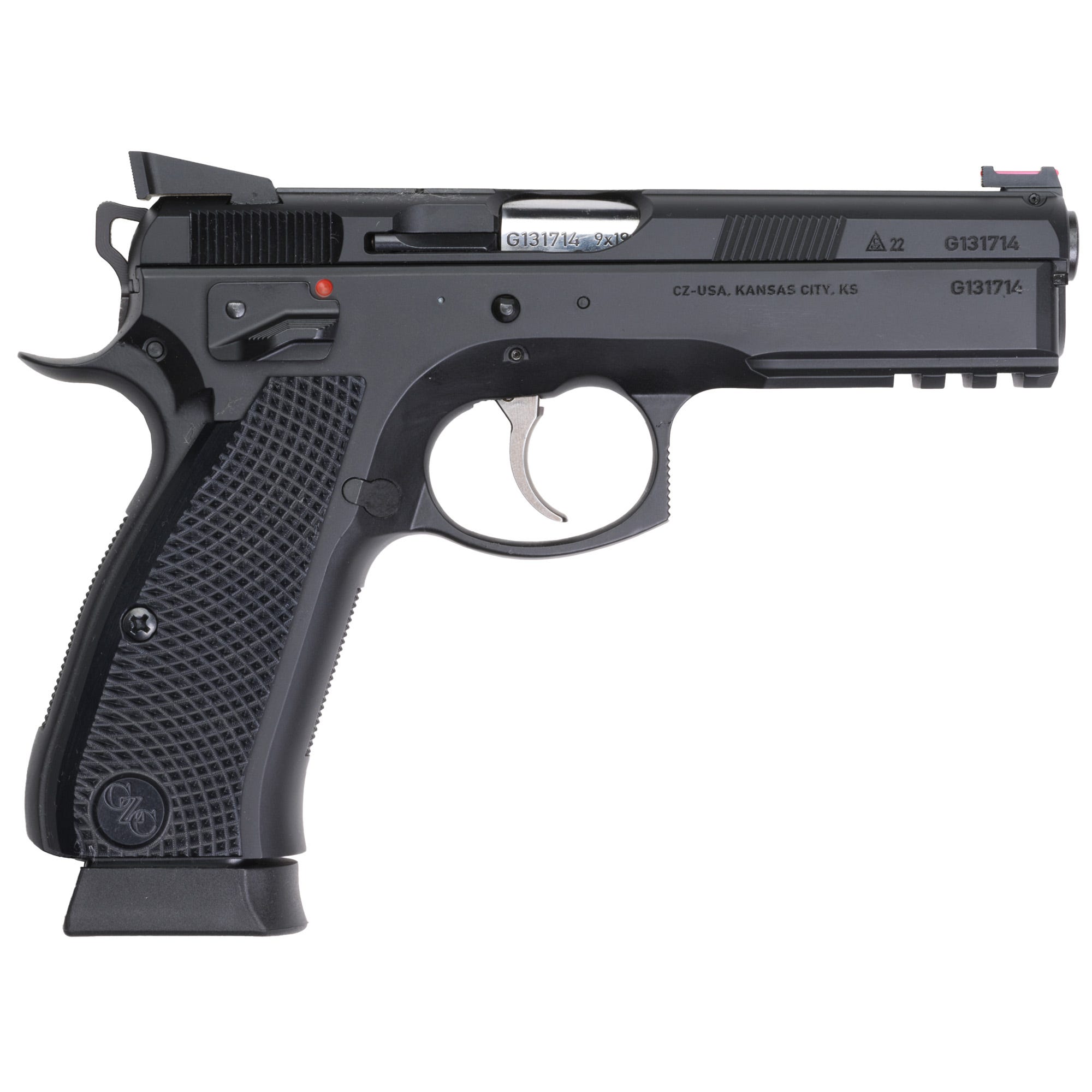 CZ CUSTOM SP-01 Shadow Custom 9mm 4.6" 19rd Pistol - Black