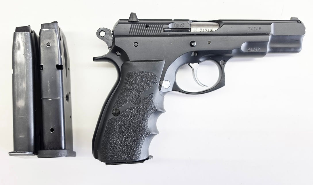 CZ MODEL 75B CHAMBERED IN 9MM