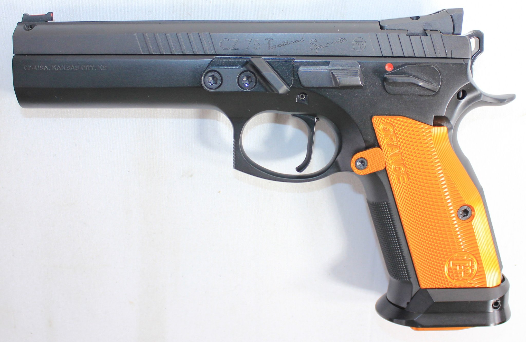 CZ NEW RARE CZ-USA 75 TACTICAL SPORT ORANGE 9MM 5.4" BBL SAO 20+1 COMPETITION 91261