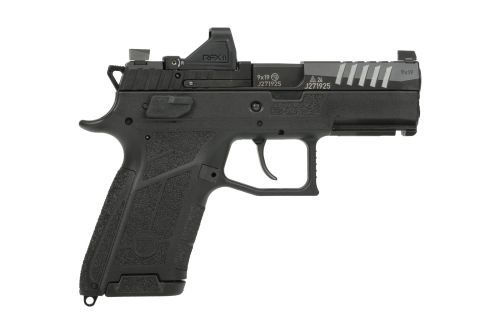 CZ P-09 C 9mm 3.7" Semi Auto Pistol w/ Viridian RFX11 Optic, 15+1