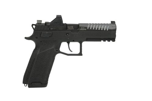CZ P-09 F 9mm 4.5" Semi Auto Pistol, w/Viridian RFX11 Optic, 19+1
