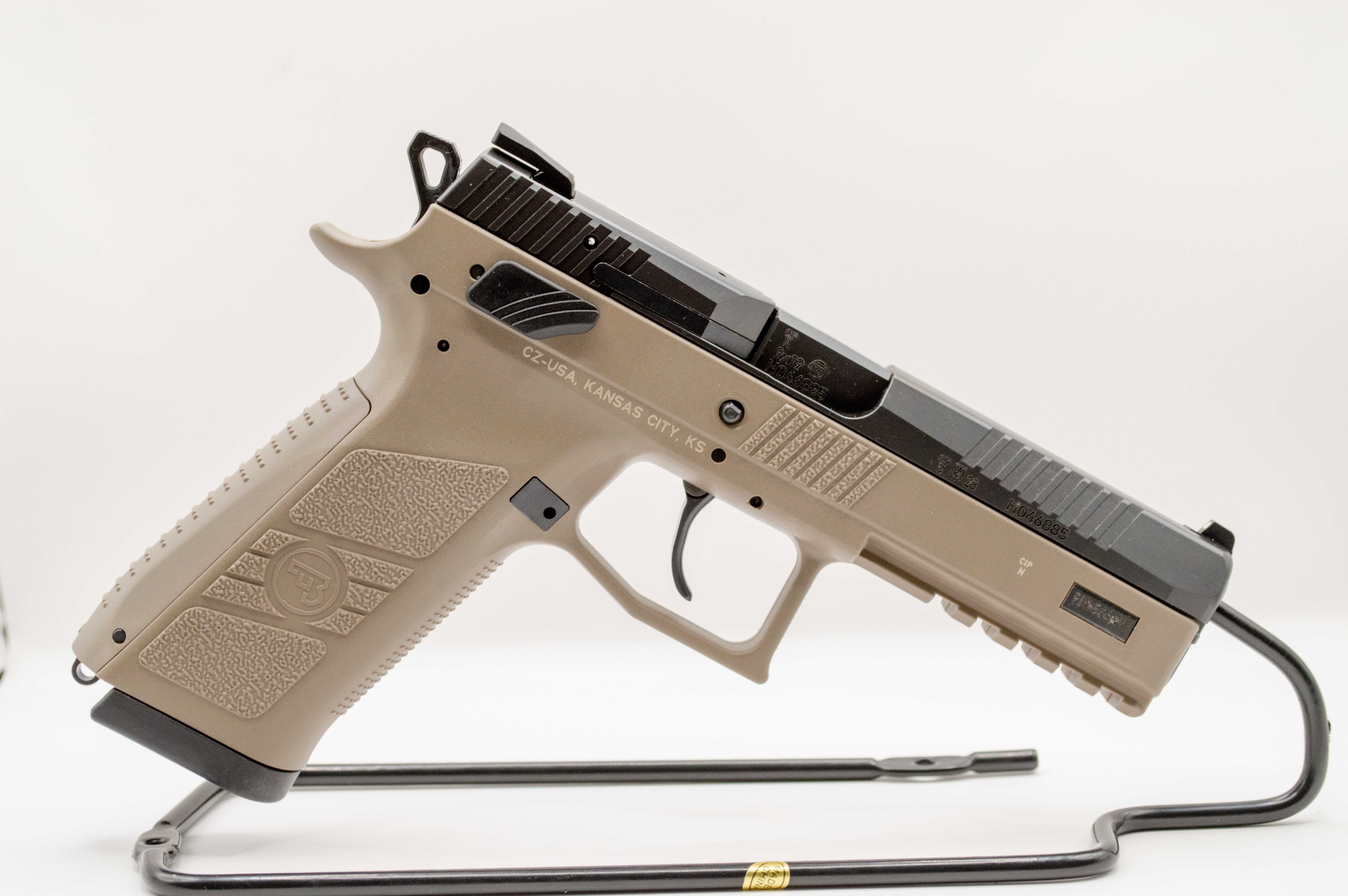 CZ P-09 Full-Size 9mm Flat Dark Earth Pistol