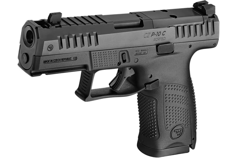 CZ P-10 C OR 01578 Pistol 9mm Luger 4.02" 10+1 Striker-Fired Optics-Ready Ported Slide