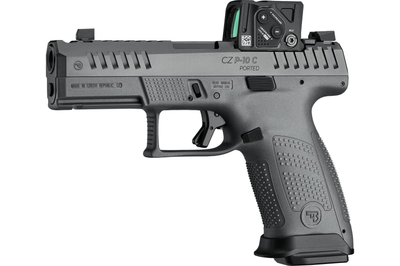 CZ P-10 C Ported COA 01582 Pistol 9mm 4" Barrel 10+1 Capacity Striker-Fired Optics-Ready Aimpoint COA