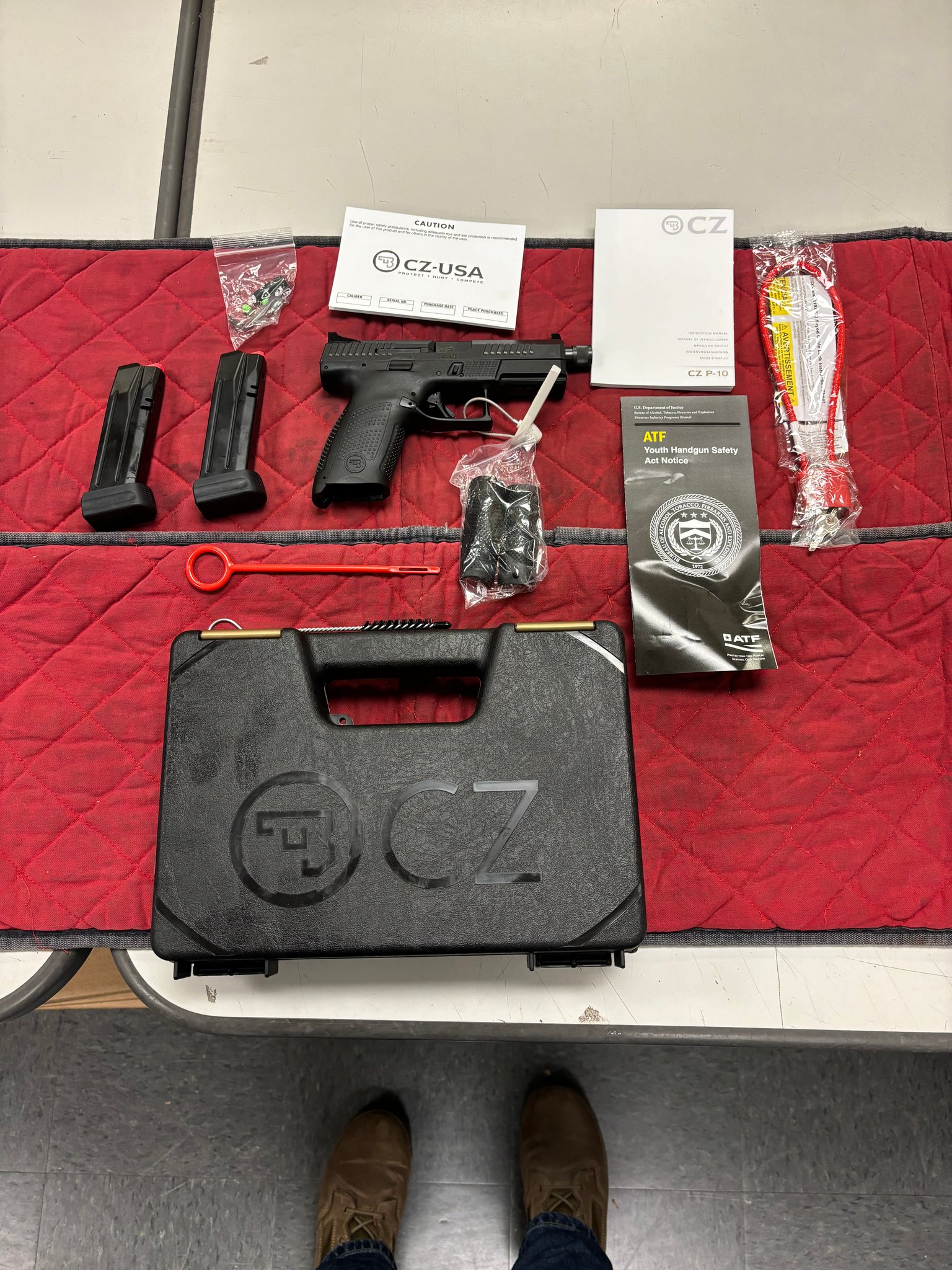 CZ P-10C TB