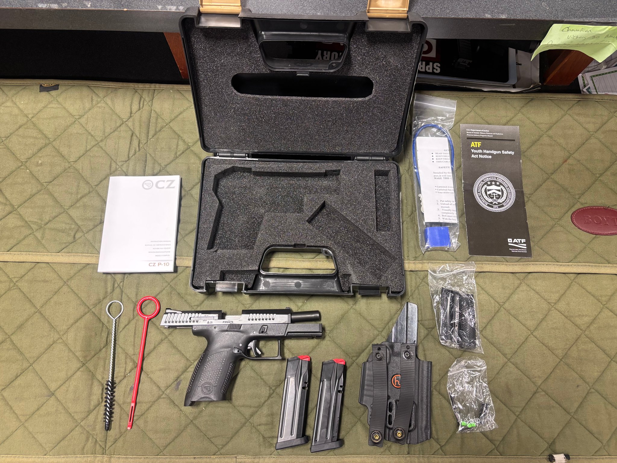 CZ P10c NON Optic Ready