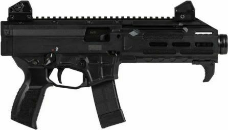 CZ Scorpion 3+ 9mm Pistol 91435, 7.8" Barrel, 20+1, Semi-Auto, Threaded Barrel, SB Tactical Brace