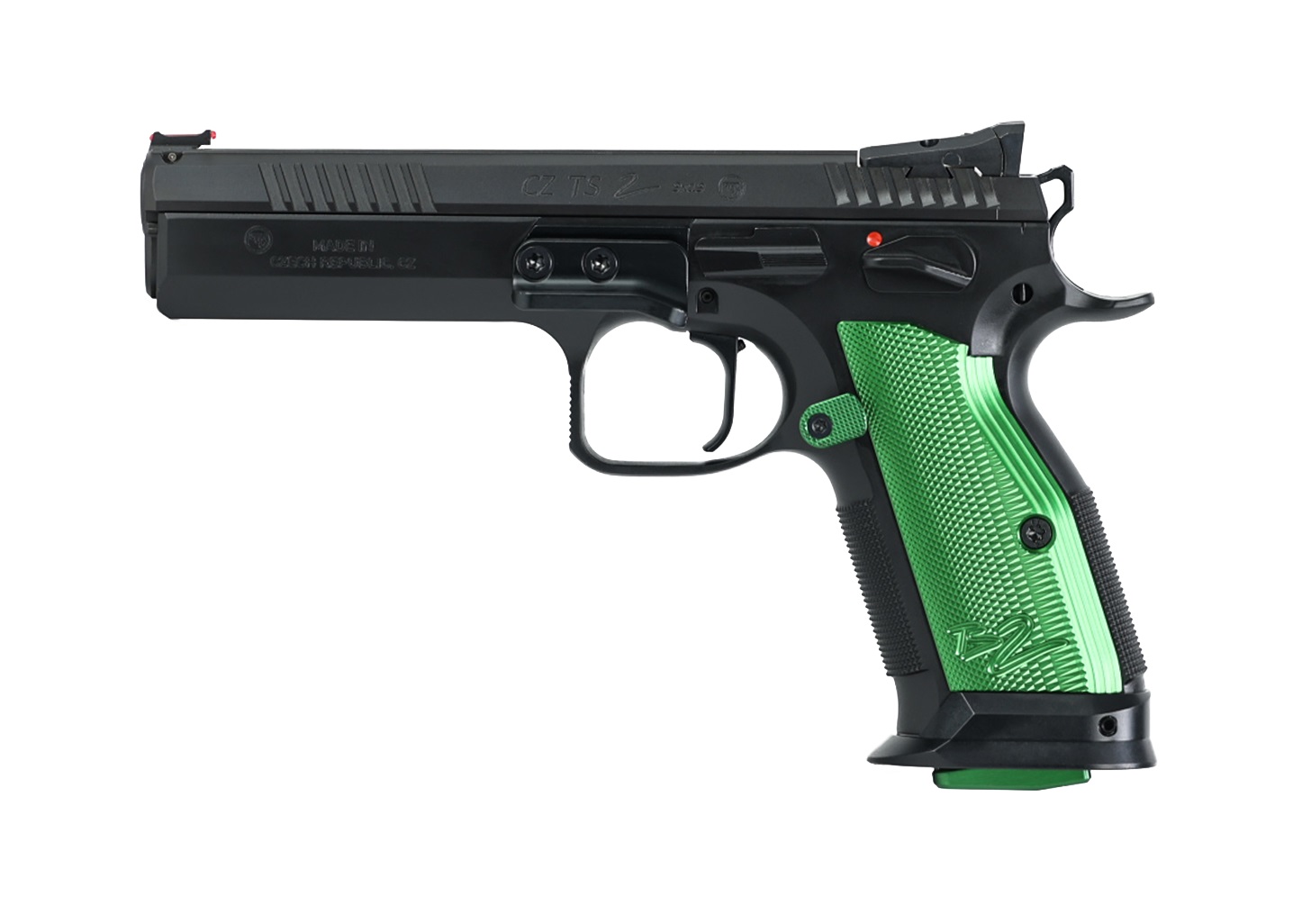 CZ TS 2 Racing Green 9mm 20rd Black FO