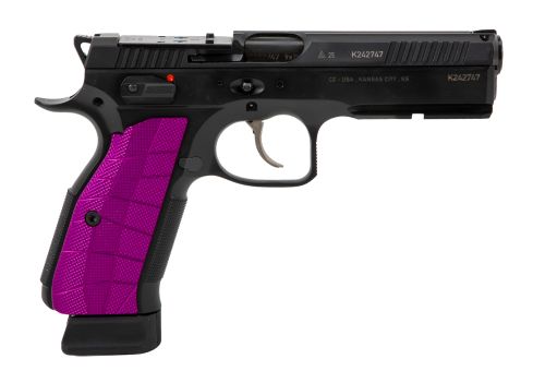 CZ Used CZ Shadow 2 9MM, 3 Magazines, Purple Grips, Factory Box