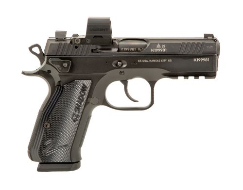 CZ Used CZ Shadow 2 Carry 9MM, 2 Magazines, Green Dot, Range Bag
